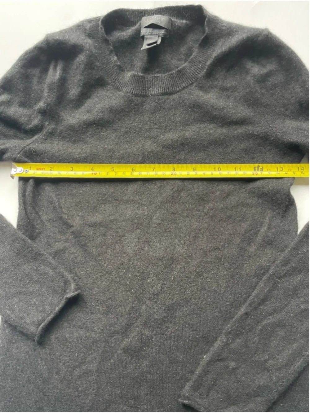 J. Crew Black Cashmere Sweater - Classic Crewneck